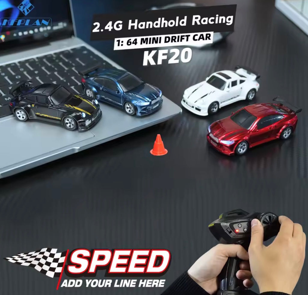 Mini auto de drift radio controlado
