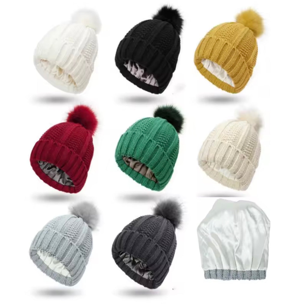 🧊 Gorro Térmico con Forro de Satín